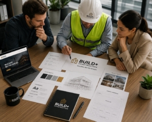 Contractor brand strategy and website planning for a U.S. construction company