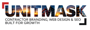 Unitmask contractor branding, web design and SEO services for U.S. construction companies