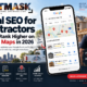 Local SEO for contractors showing Google Maps rankings and Google Business Profile optimization