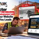 Contractor website redesign before-and-after comparison showing an outdated construction website versus a modern, lead-generating website for U.S. contractors.